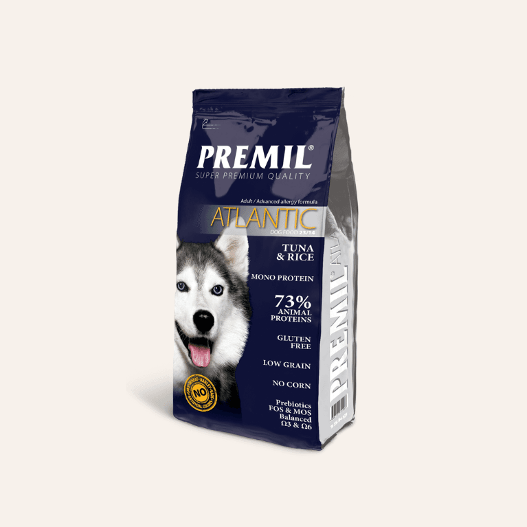 s tuno za občutljive pse