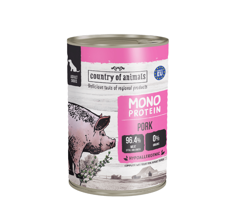 Svinjina monoproteinska mokra hrana