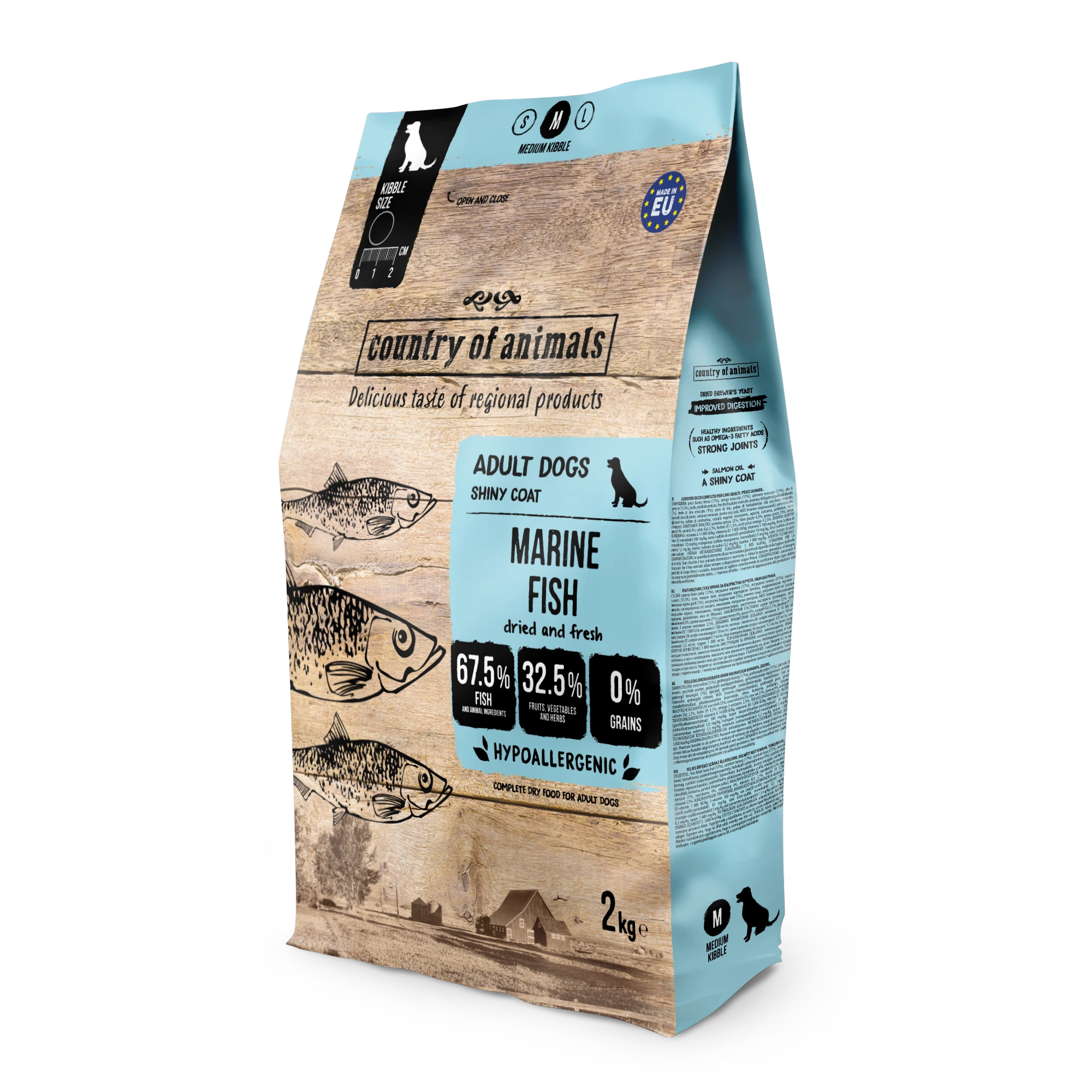 Country of Animals Morske ribe 2 kg