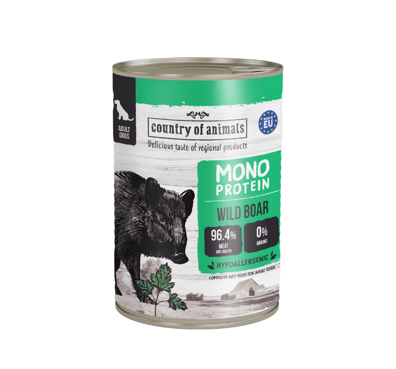 Divja svinja monoproteinska mokra hrana