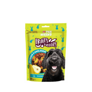 Hruška z zajcem | monoproteinski priboljški za pse