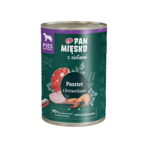 MOKRA HRANA ZA ODRASLE PSE - pašteta z rakci