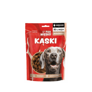 Mehki koščki – govedina | monoproteinski mesni priboljški za pse