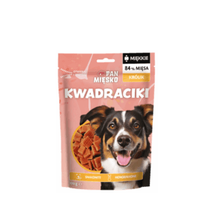 Mehki kvadratki – zajec | monoproteinski mesni priboljški za pse