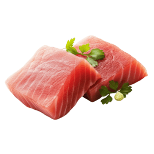 Tuna v recepturi koščki v omaki za mačke s puranom in tuno
